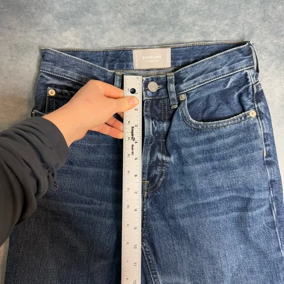 Everlane Jeans Womens Size 24 Regular Fits 26x27 The Cheeky Jean Blue