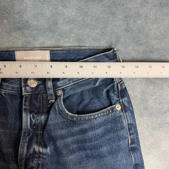 Everlane Jeans Womens Size 24 Regular Fits 26x27 The Cheeky Jean Blue