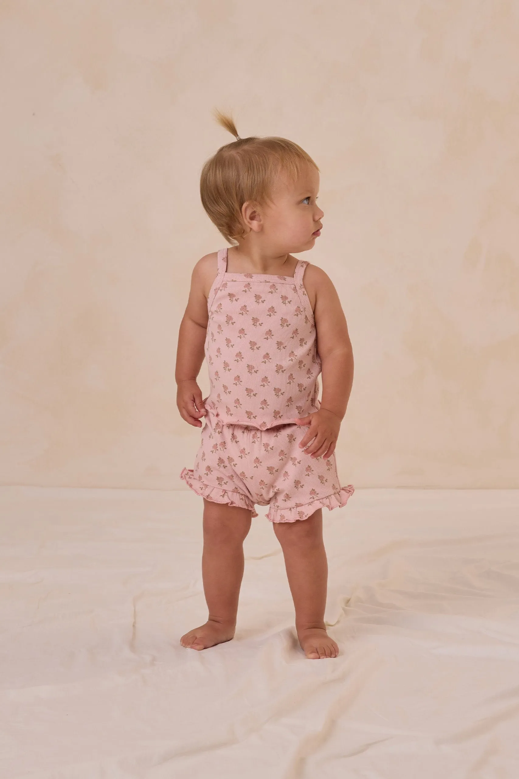 Evie Tank Shortie Set | Roses