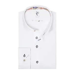 Extra long sleeves. Knitted piquet shirt
