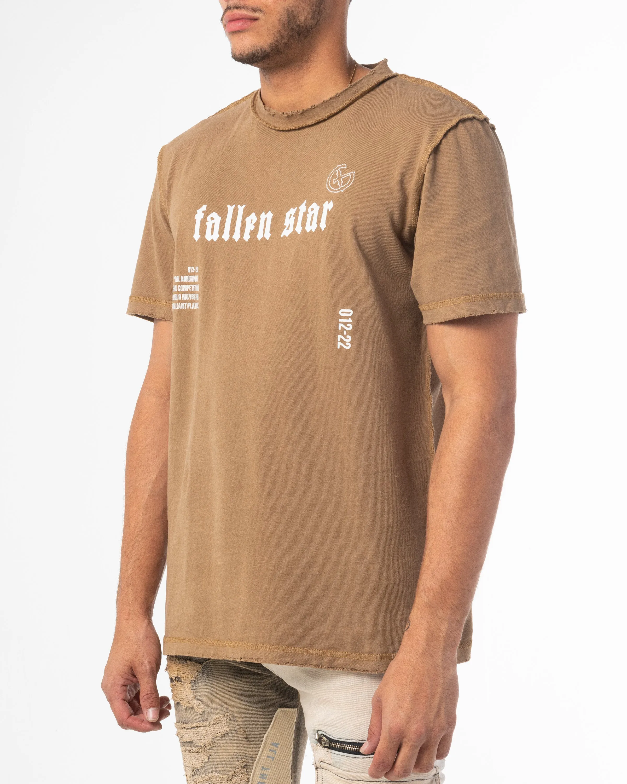 FALLEN STAR TEE (CARAMEL)