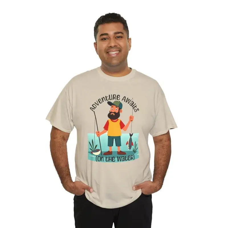 Fisherman Unisex Heavy Cotton Tee for Bold Vibes