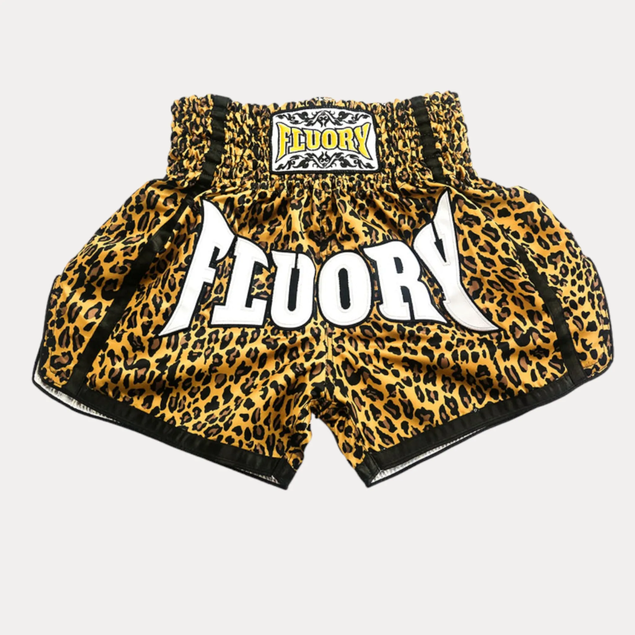 Fluory Leopard Kids Muay Thai Shorts