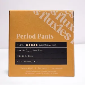 Fluxies Period Underwear - Super Absorbency - Sleep Short