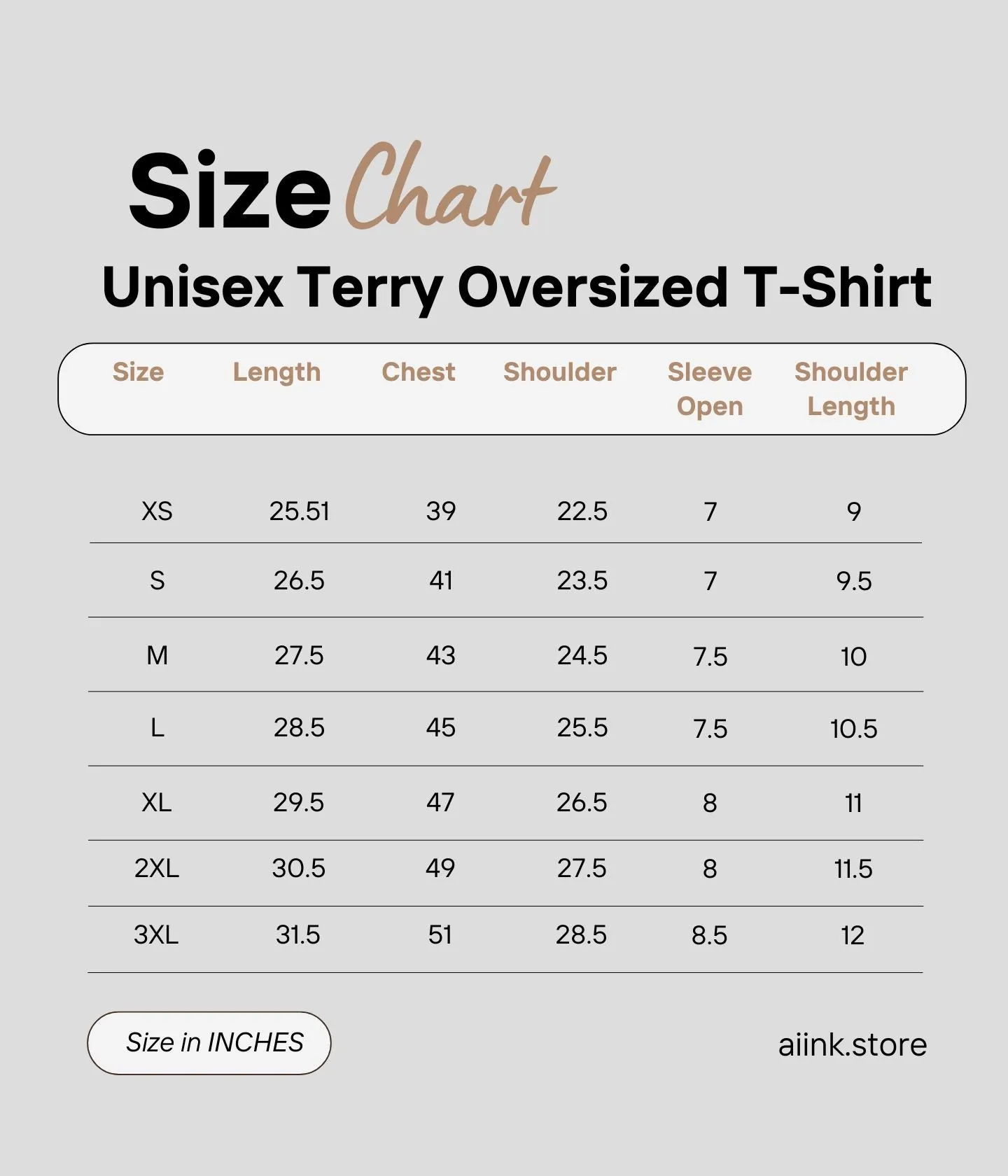 Focus - Terry Oversized T-Shirt