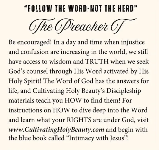 Follow The Word Preacher T (Adult)