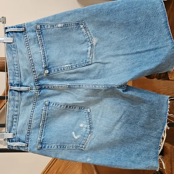 Frame Le Brigette Distressed Denim Shorts