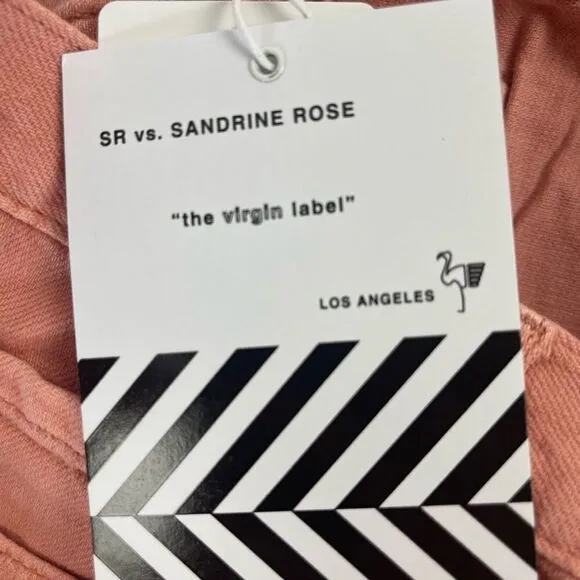 Free People x Sandrine Rose Women’s Pink ( Petal ) Jean Shorts Size 25