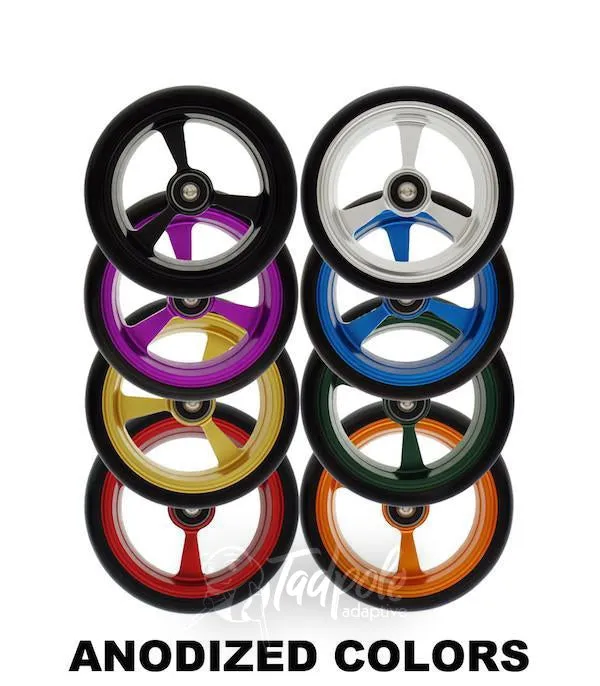Frog Legs EPIC Aluminumn Wide 1.4" Soft Roll Wheels