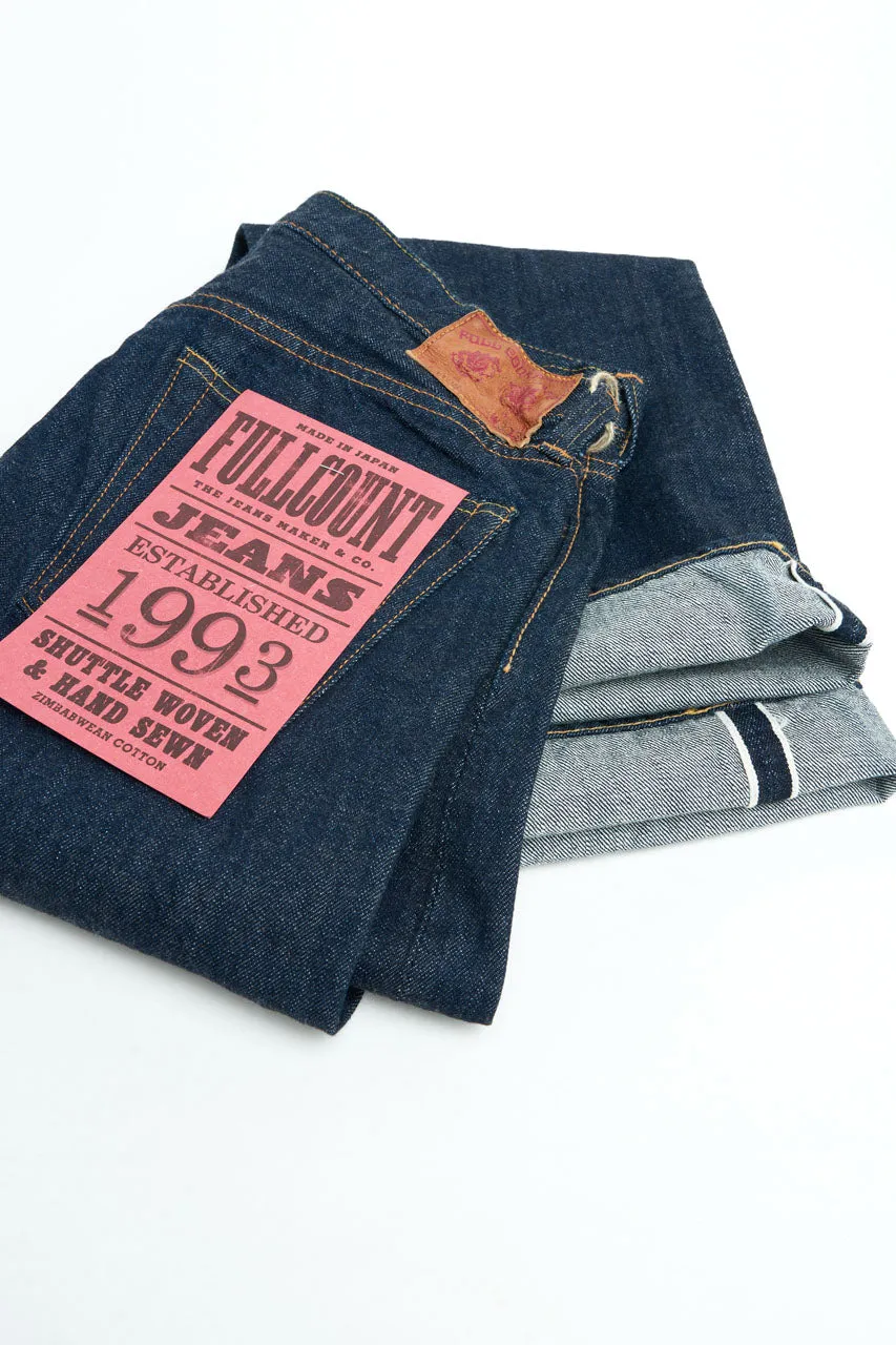 Fullcount 1108W Slim Straight Selvedge Denim 13.7oz