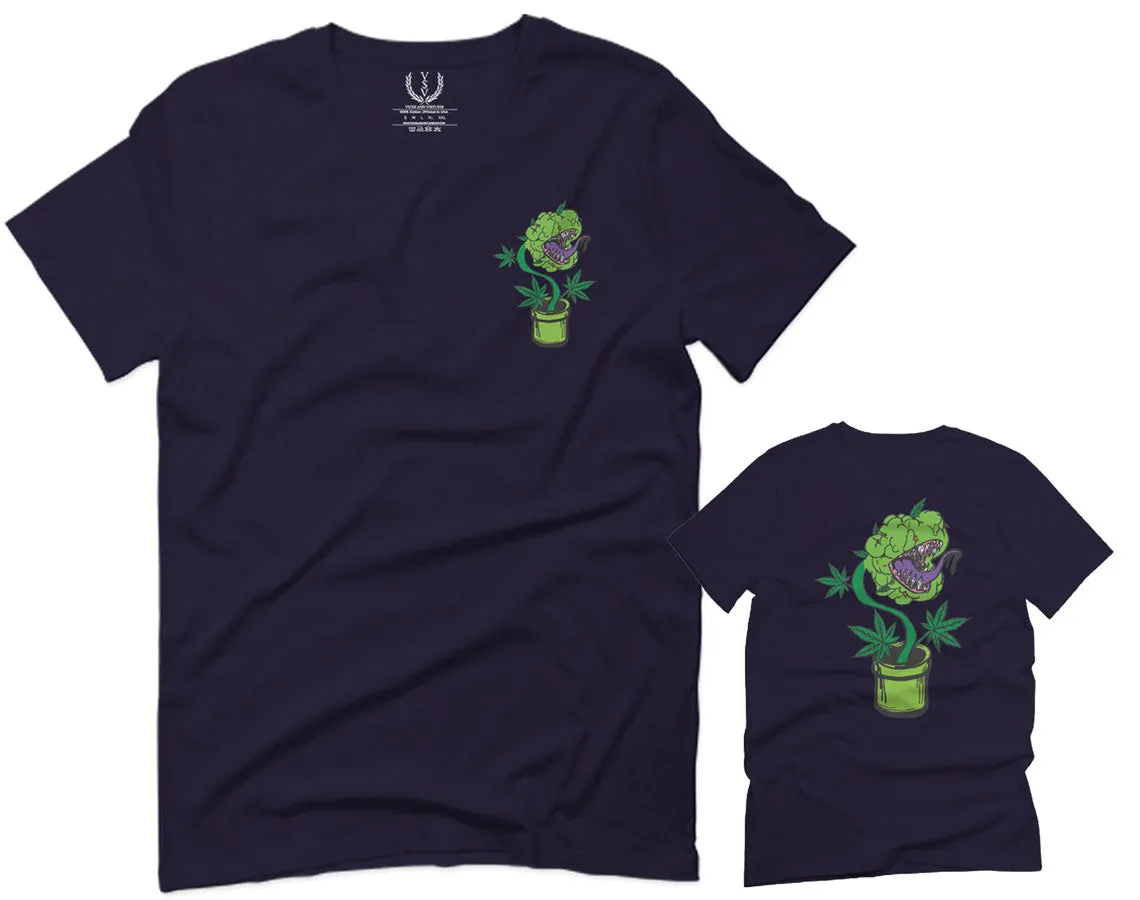 Funny 420 Stoned Day Weed Marijuana Kush Pot Leaf Cannabis Plant For men T Shirt