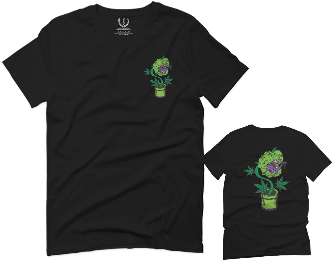 Funny 420 Stoned Day Weed Marijuana Kush Pot Leaf Cannabis Plant For men T Shirt