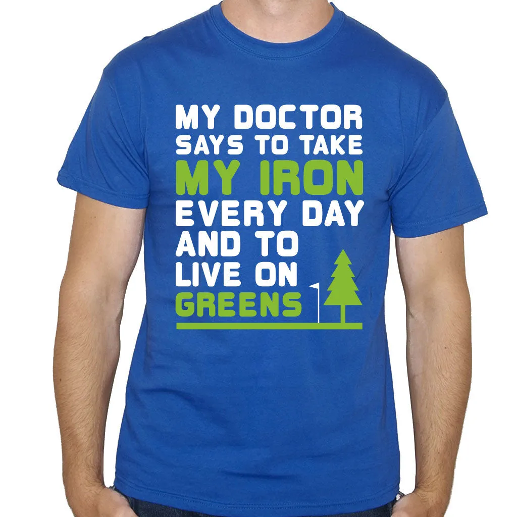 Funny Take My Iron Golf T-Shirt