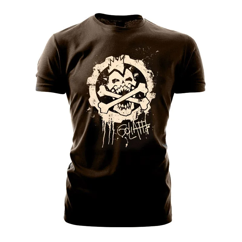 Games Workshop Warhammer World T shirt Necromunda Goliath Grey