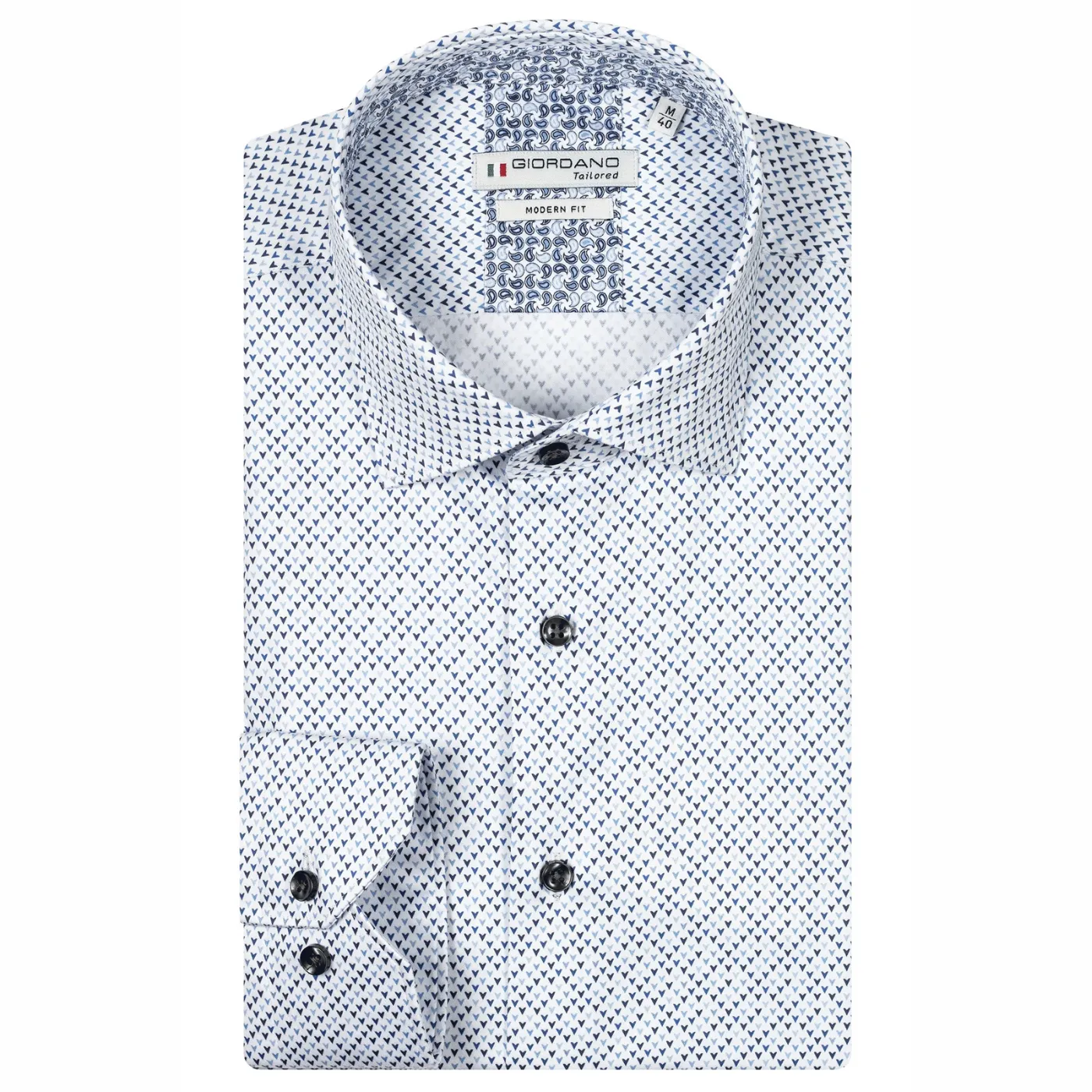 Giordano Arrow Print L/S Shirt