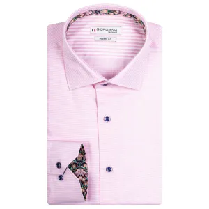 Giordano LS Maggiore Shirt | Pink / Blue