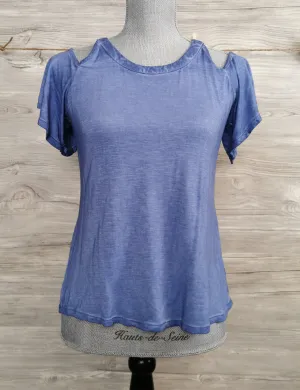GIRL SIZE LARGE (14/16 YEARS) - TEN SIXTY, Sherman Girls, Open Shoulder T-Shirt EUC B42