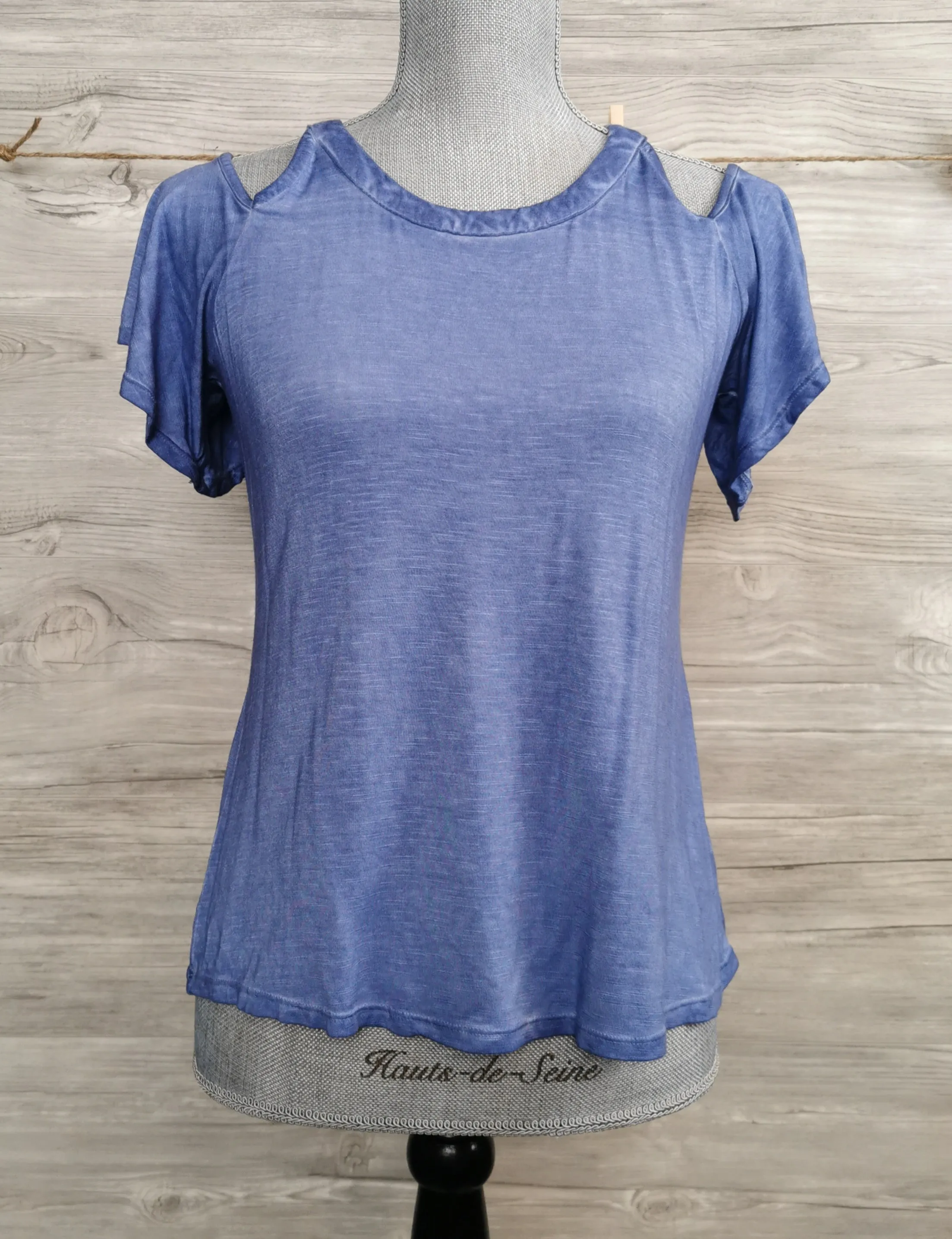 GIRL SIZE LARGE (14/16 YEARS) - TEN SIXTY, Sherman Girls, Open Shoulder T-Shirt EUC B42