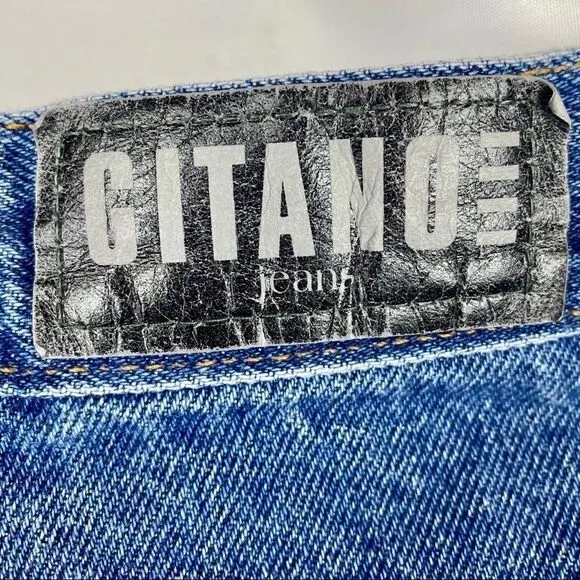 GITANO Vintage 90’s High Waisted Jean Shorts.