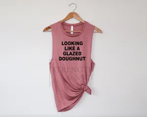 Glazed Doughnut Muscle Tank