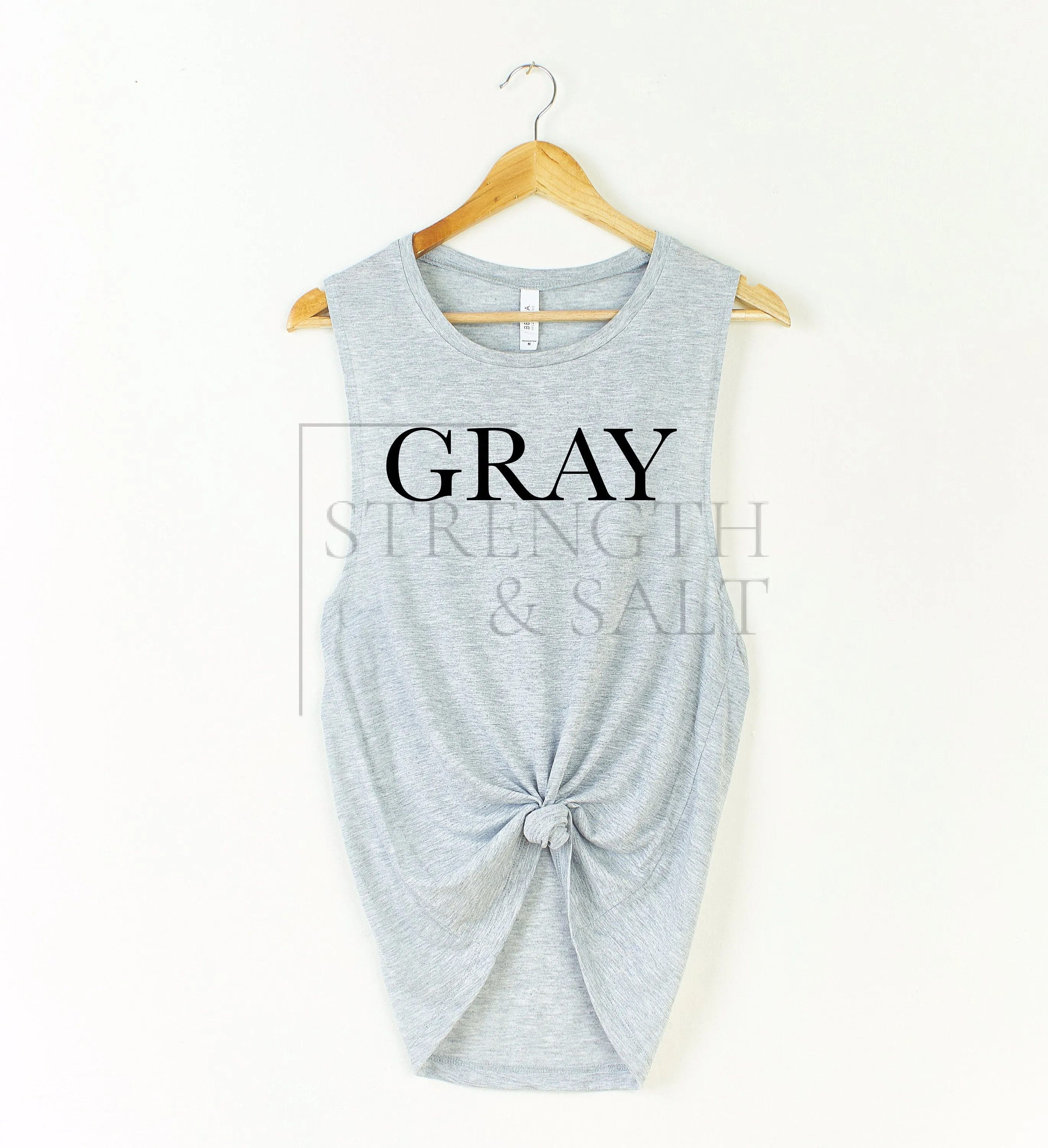 Glazed Doughnut Muscle Tank