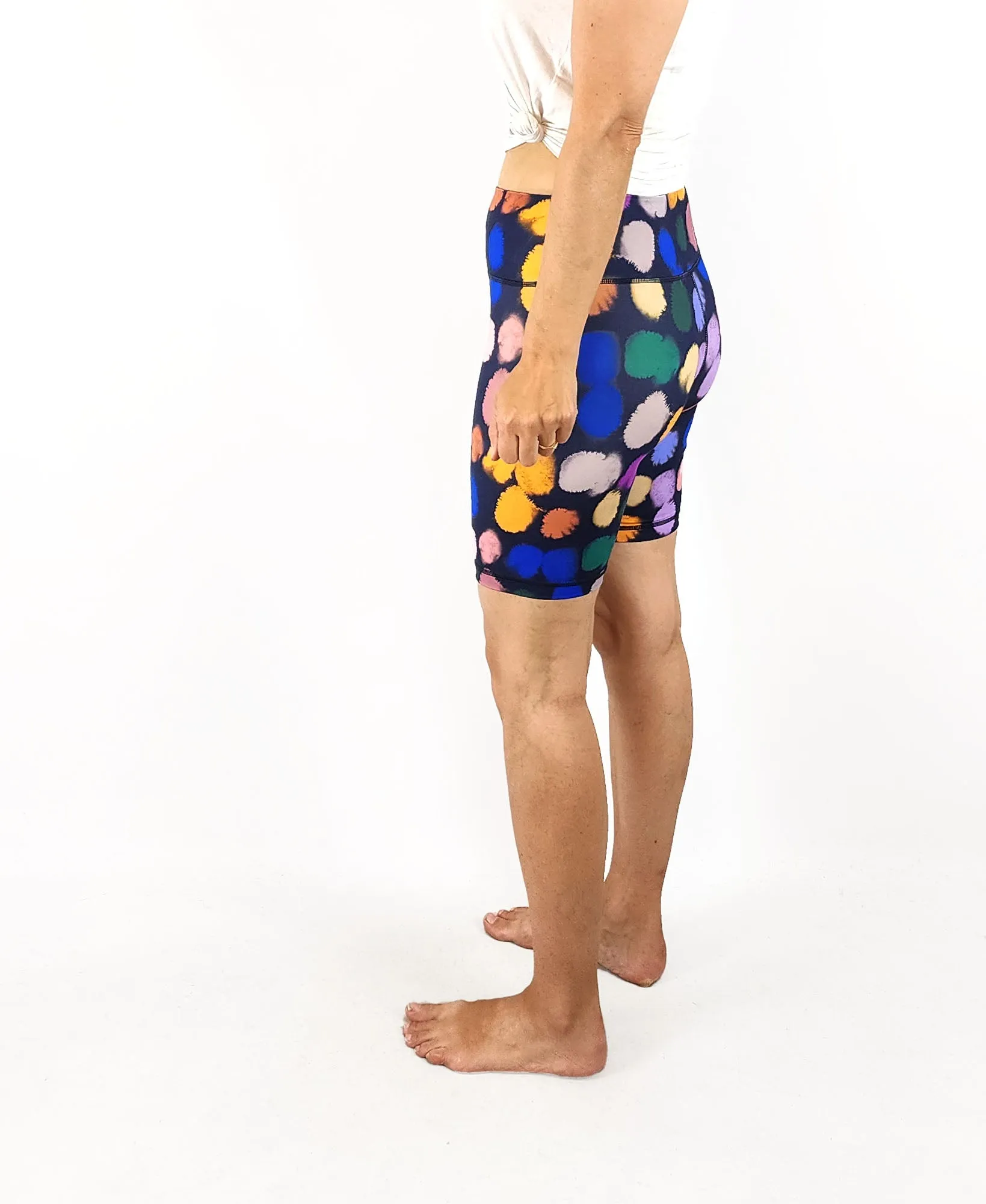 Gorman colourful bike shorts size 8