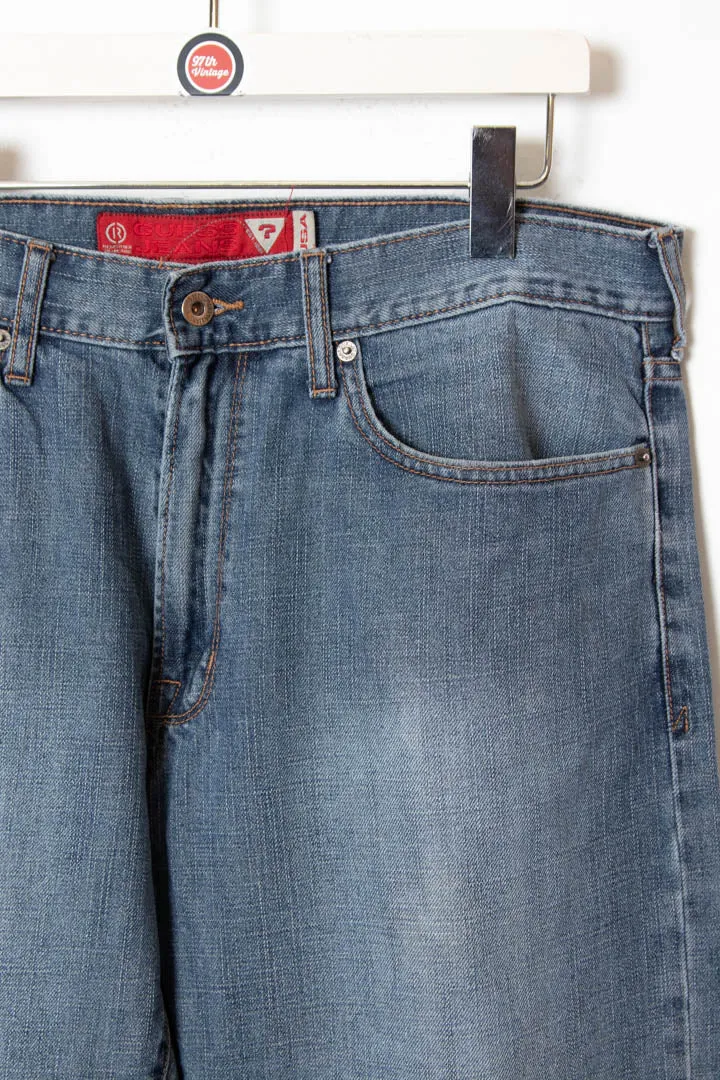 Guess Baggy Mid-Wash Denim Jeans (W36 x L30)