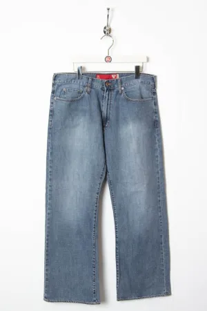 Guess Baggy Mid-Wash Denim Jeans (W36 x L30)