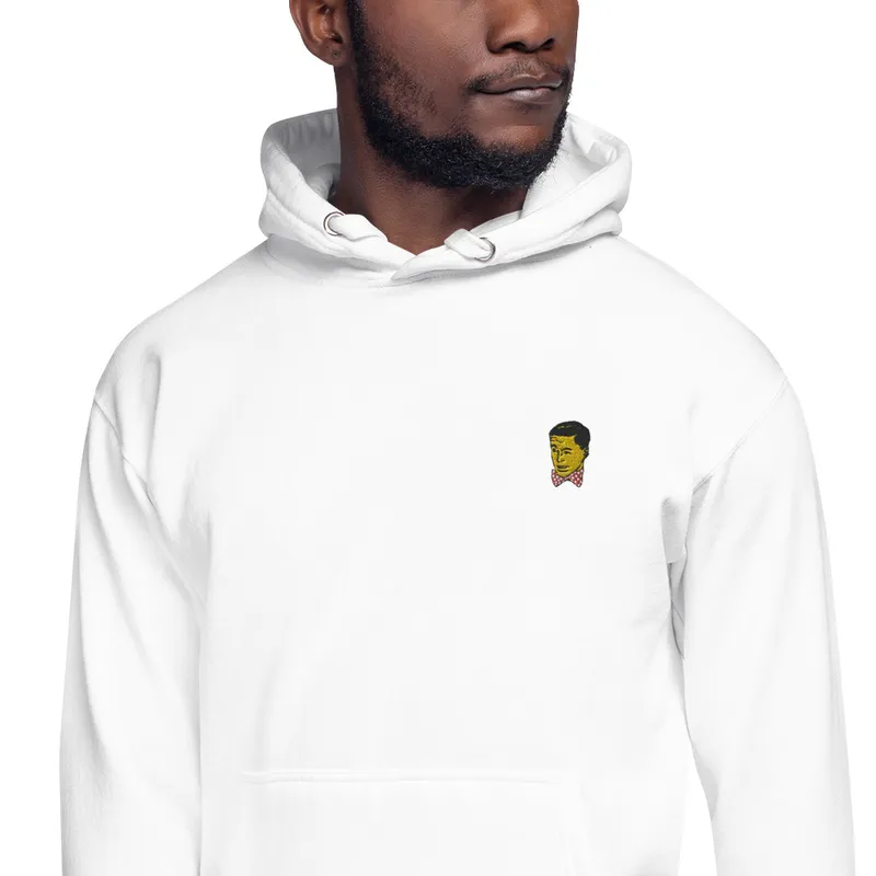 HANDSOMEBOY® MASON VARSITY HOODY - WHITE