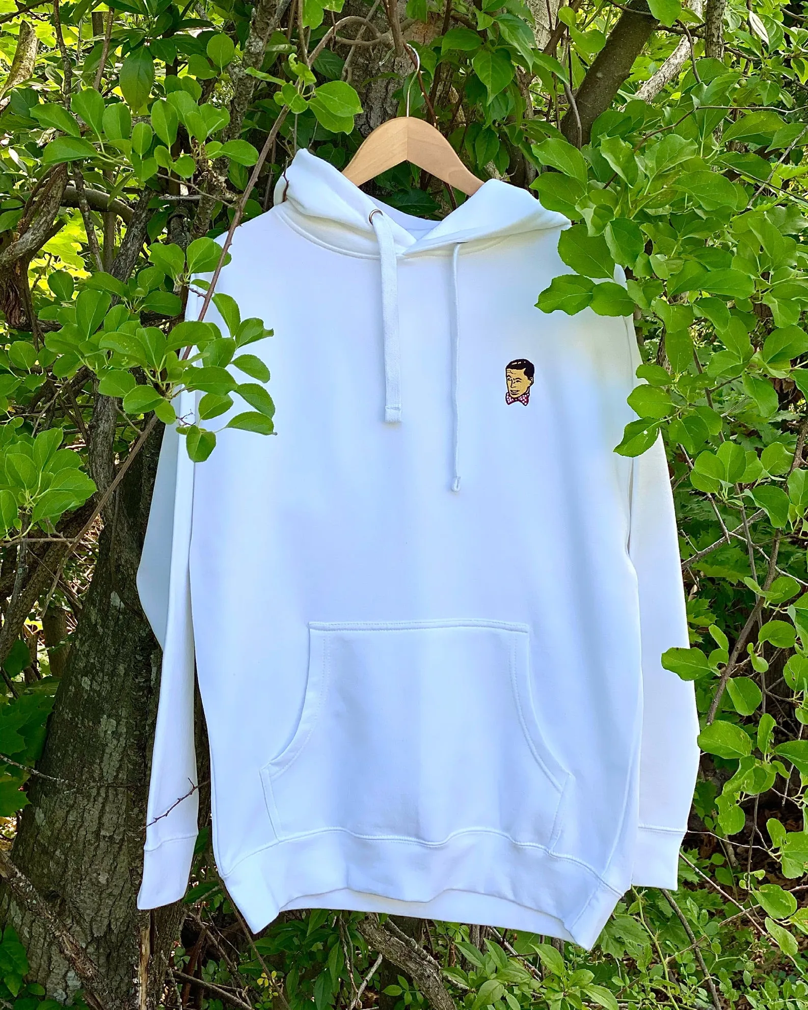HANDSOMEBOY® MASON VARSITY HOODY - WHITE