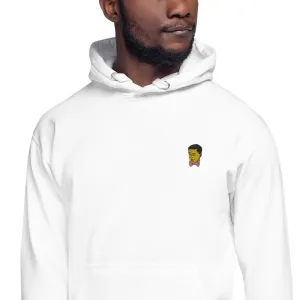 HANDSOMEBOY® MASON VARSITY HOODY - WHITE