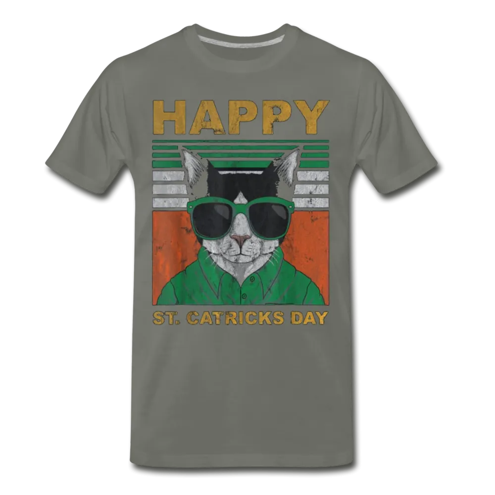 Happy Catrick's Day St. Patrick's Day Men/Unisex Premium T-shirt