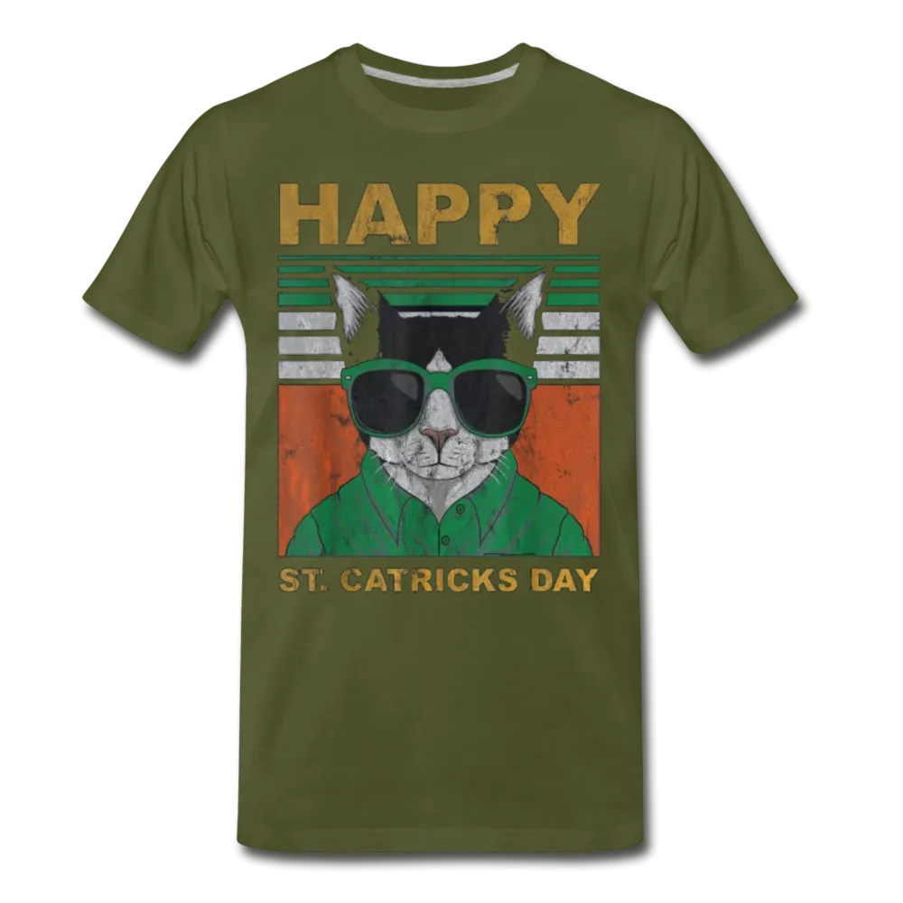 Happy Catrick's Day St. Patrick's Day Men/Unisex Premium T-shirt