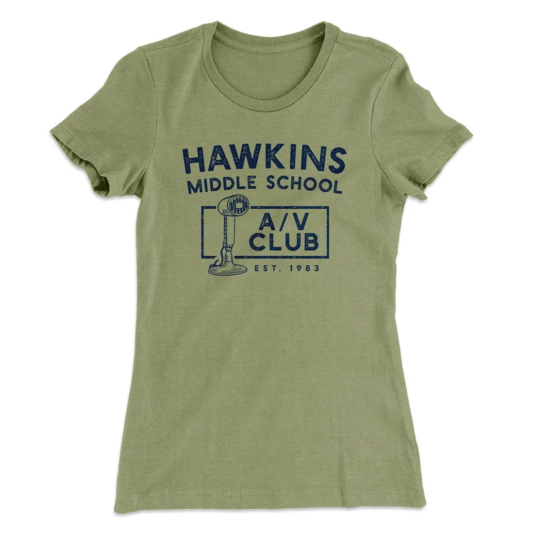 Hawkins Middle School A/V Club Women's T-Shirt