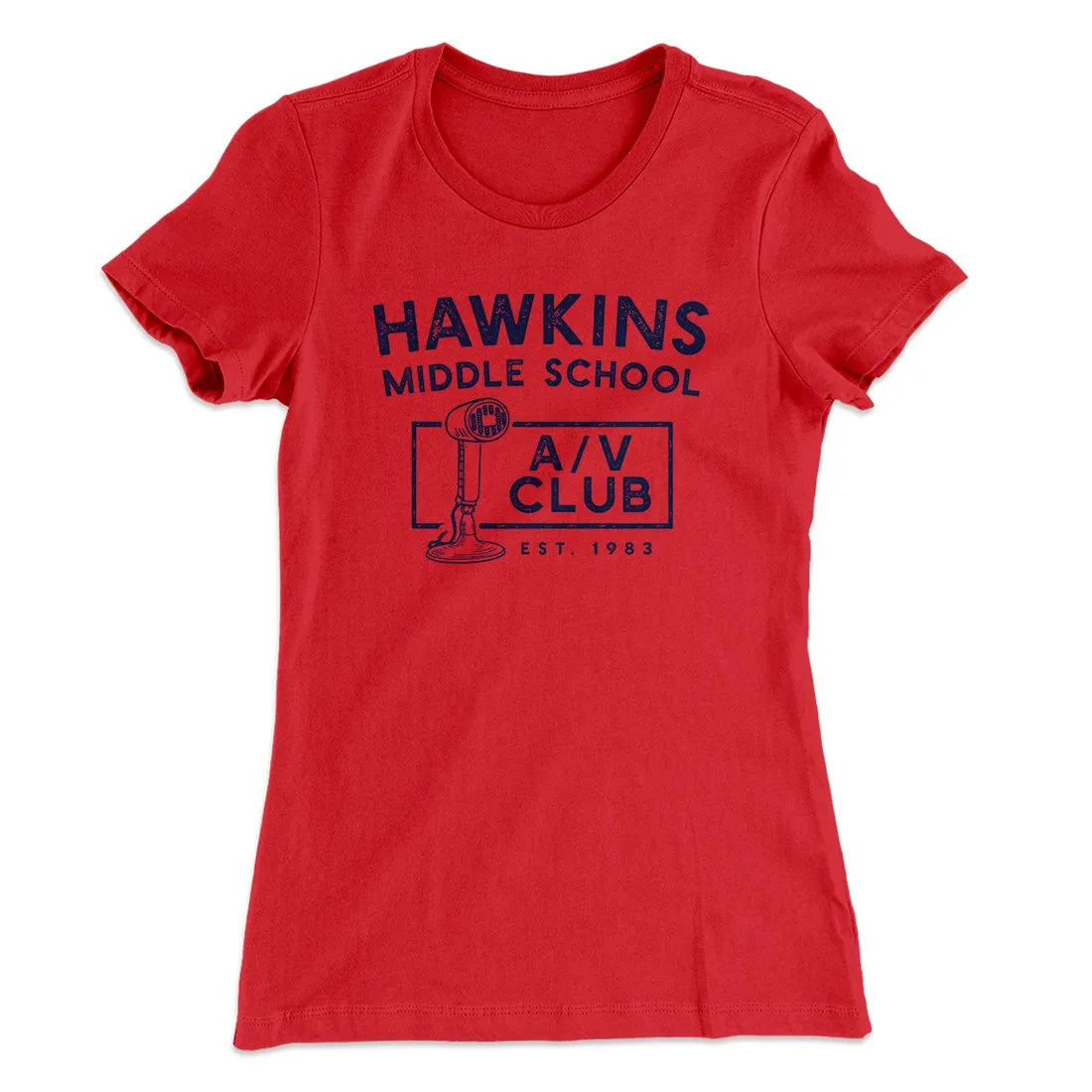 Hawkins Middle School A/V Club Women's T-Shirt
