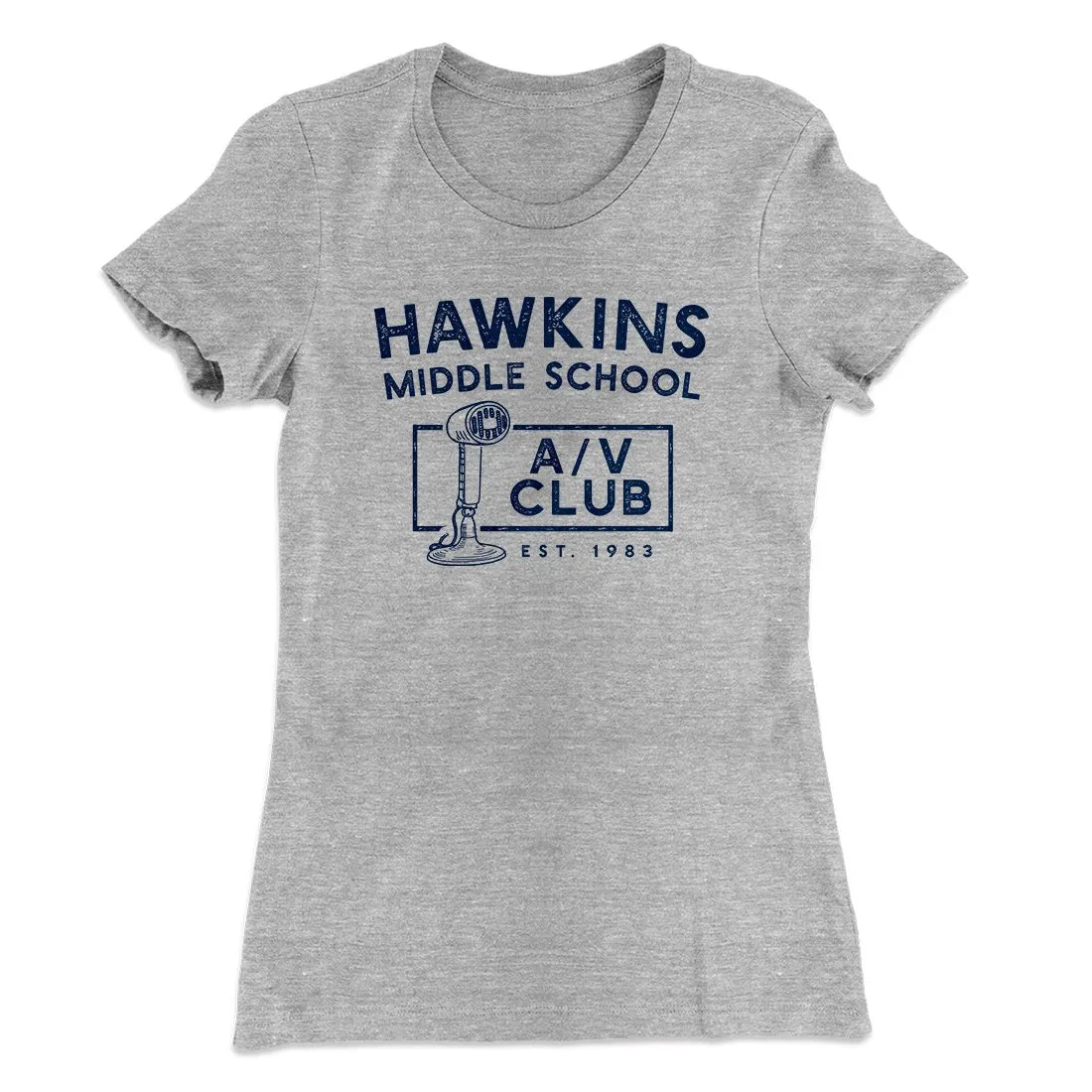 Hawkins Middle School A/V Club Women's T-Shirt
