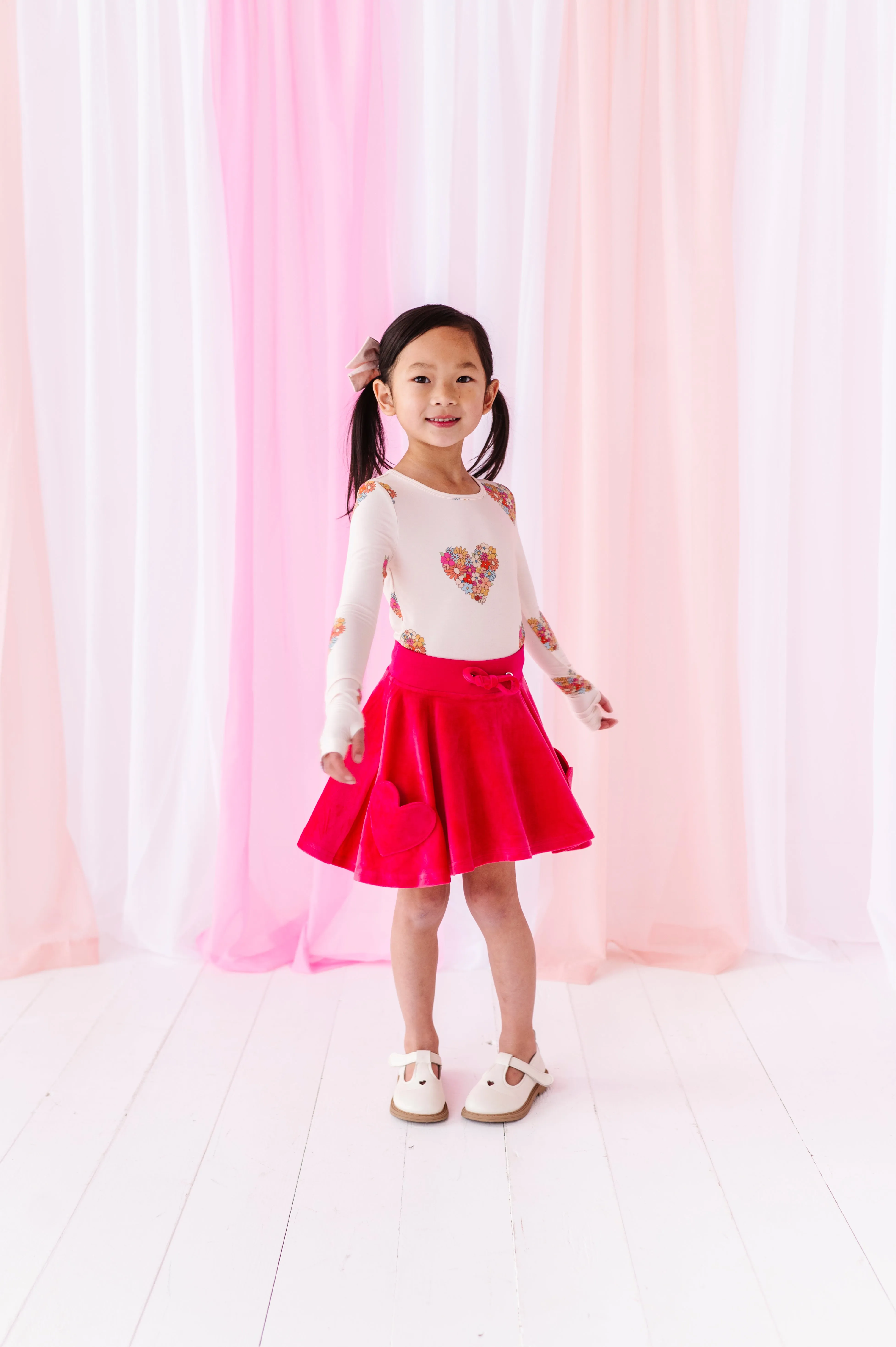 Hot Pink Velour | SKORT