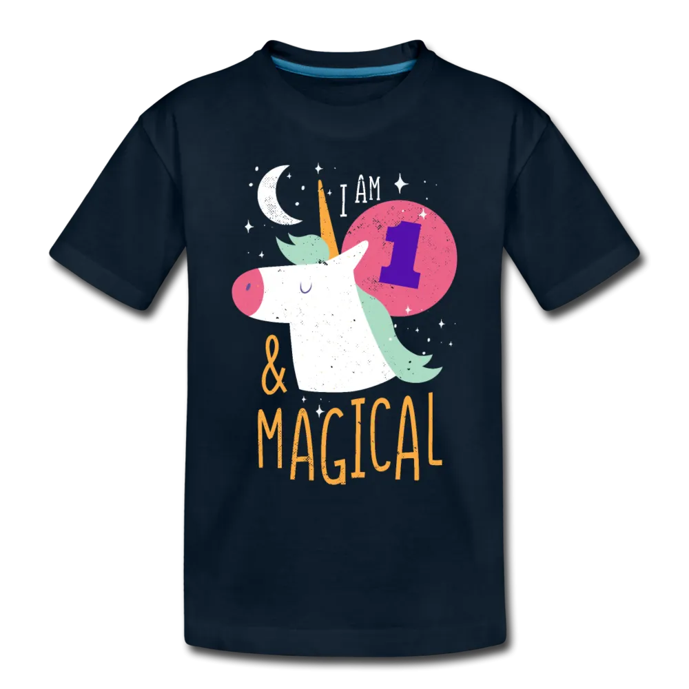I am 1 and Magical Toddler Premium T-Shirt  (CK3901)