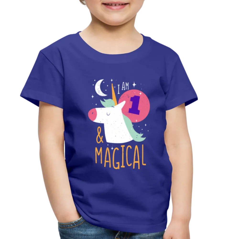 I am 1 and Magical Toddler Premium T-Shirt  (CK3901)