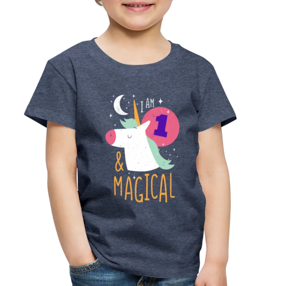 I am 1 and Magical Toddler Premium T-Shirt  (CK3901)