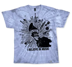 I Believe in Music Spider Dye Limited Edition