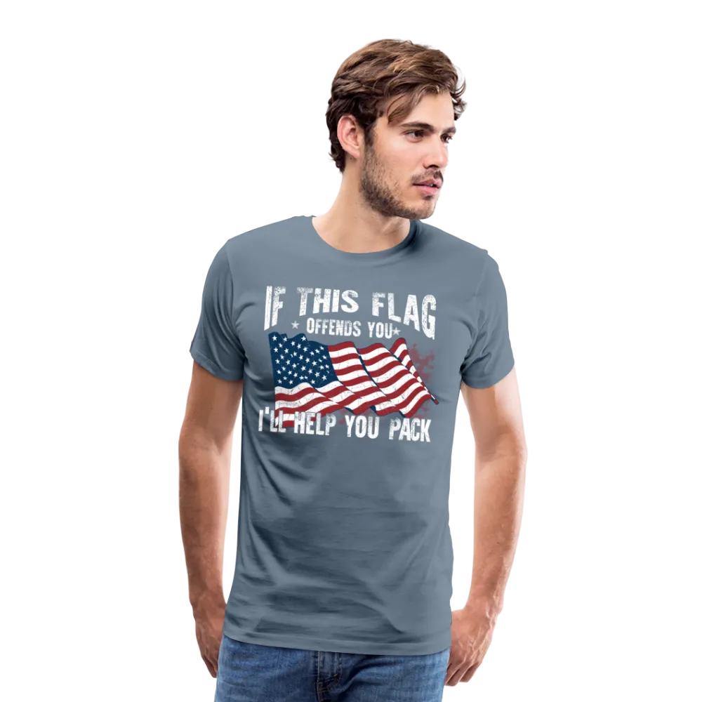 If This Flag Offends You Men's Premium T-Shirt