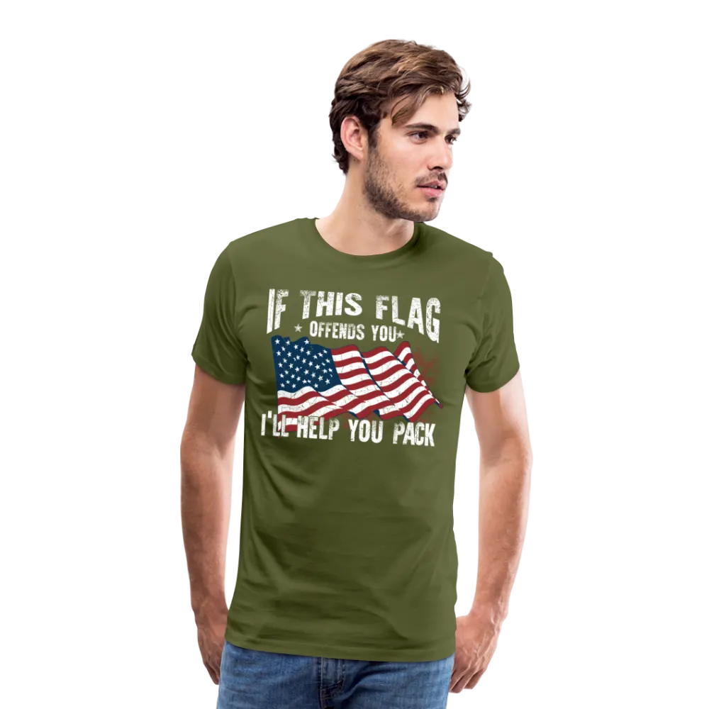 If This Flag Offends You Men's Premium T-Shirt