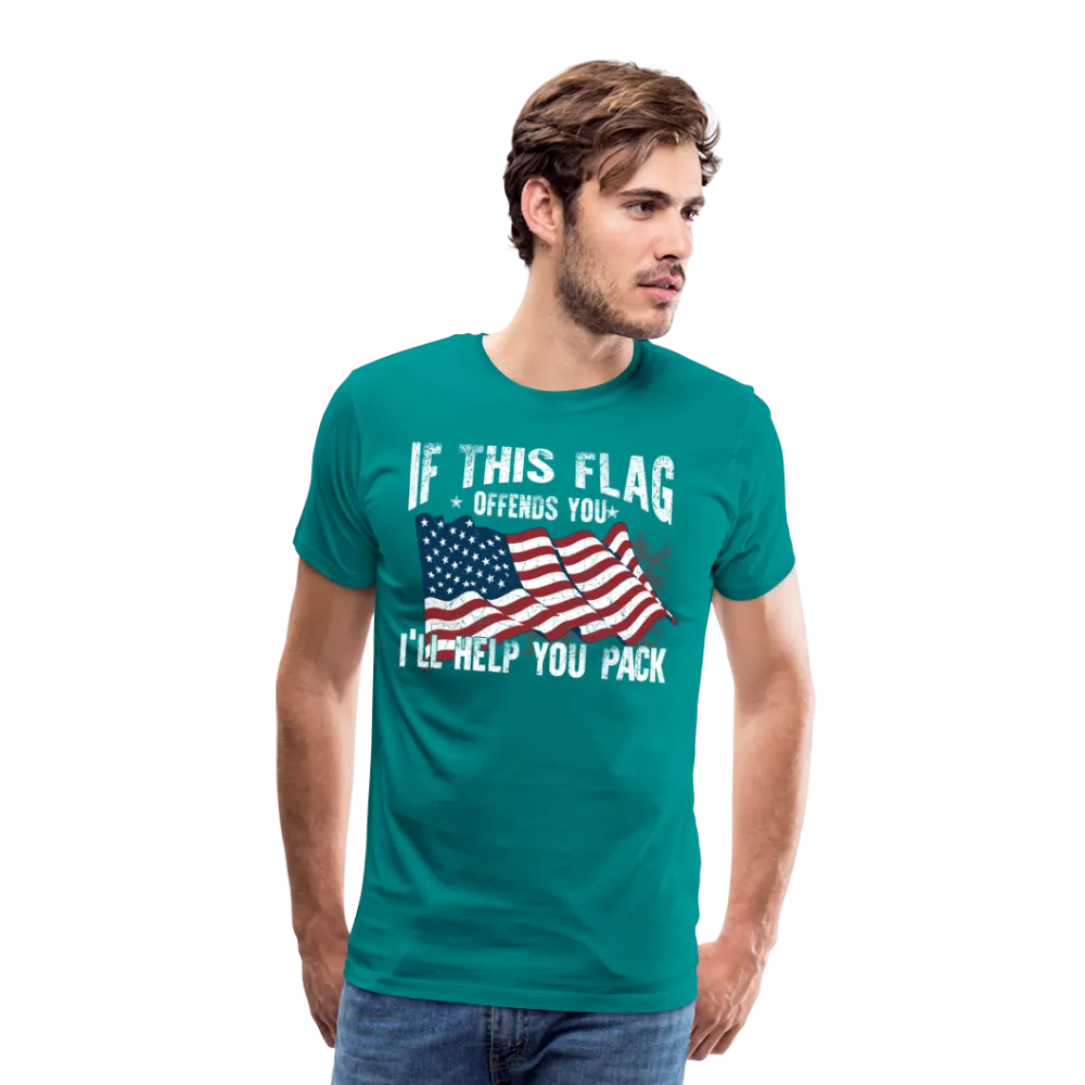 If This Flag Offends You Men's Premium T-Shirt
