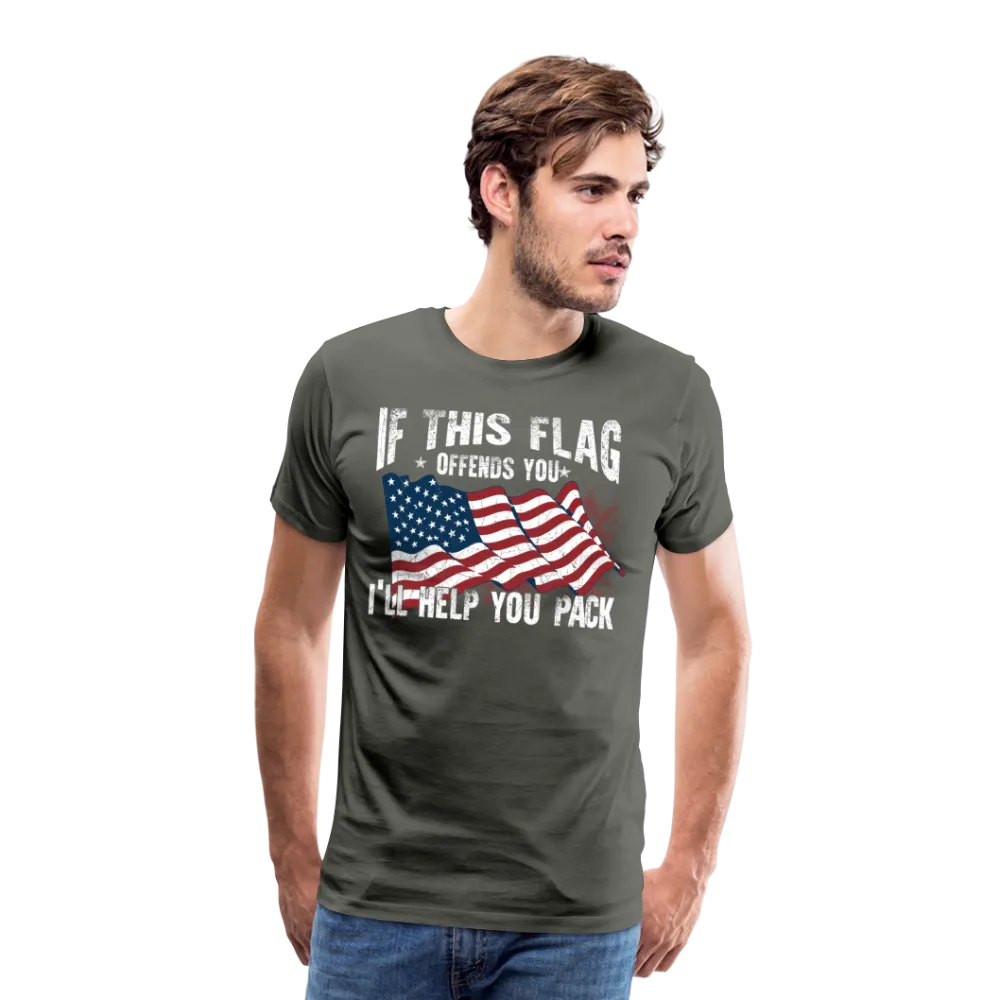 If This Flag Offends You Men's Premium T-Shirt