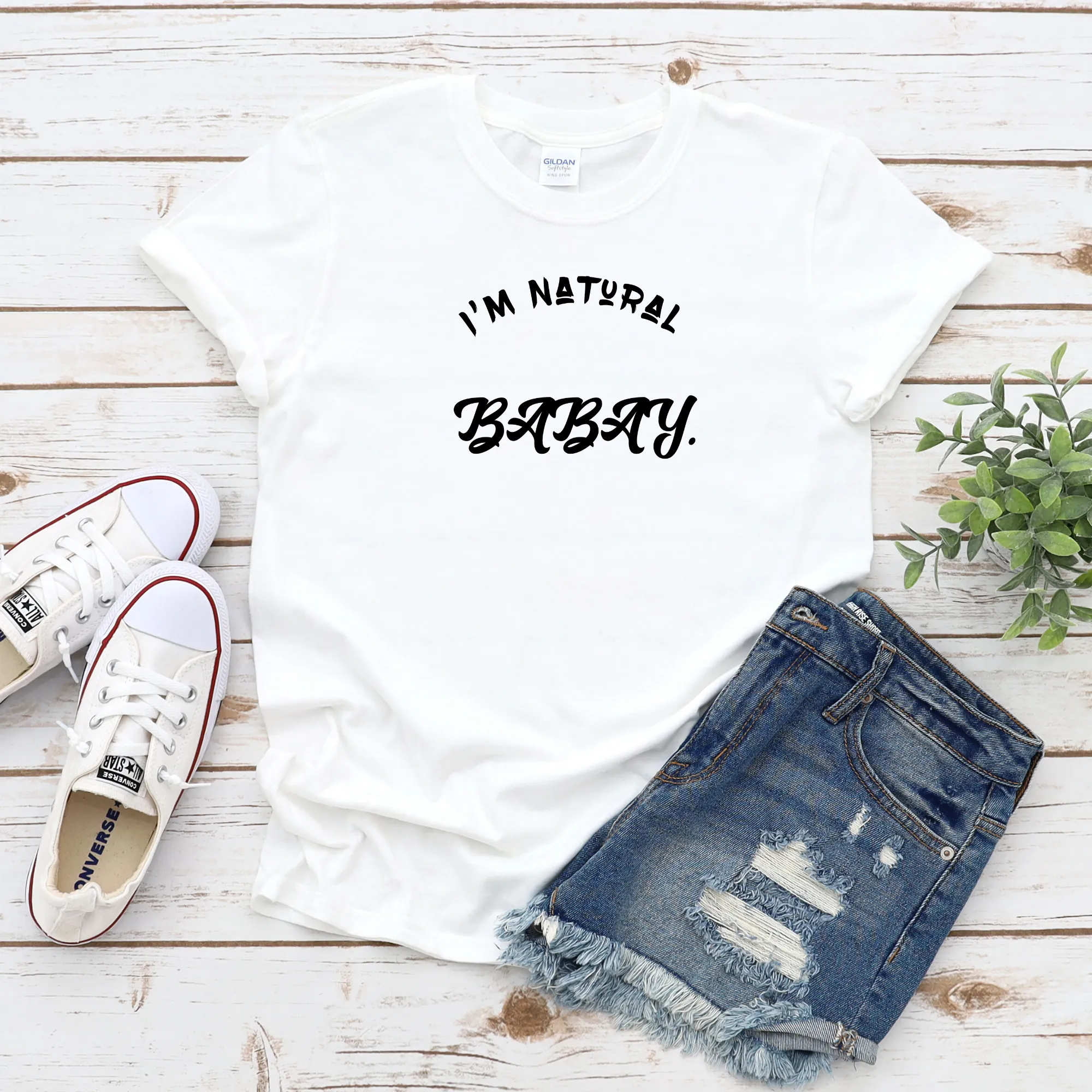 I'm Natural Babay Shirt.
