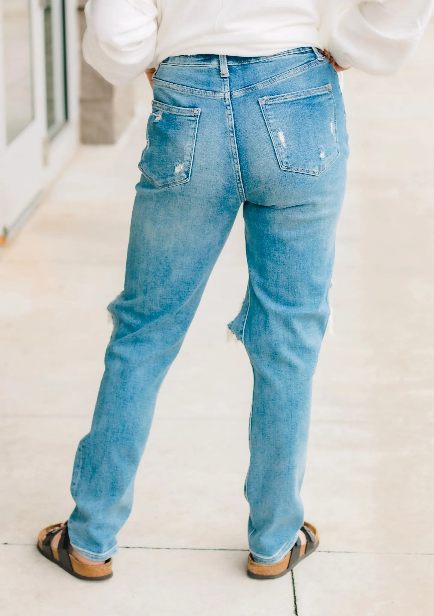 I'm So Vintage Straigt Leg Judy Blue Jeans