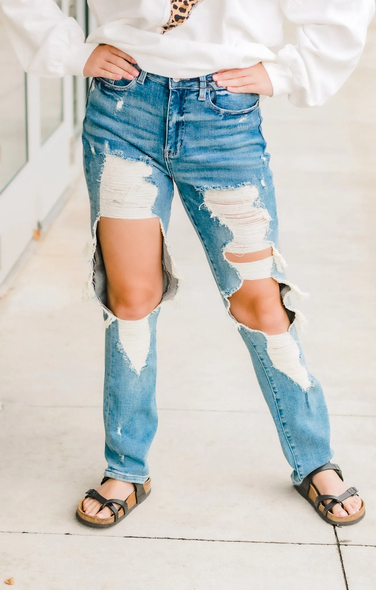 I'm So Vintage Straigt Leg Judy Blue Jeans