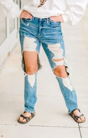 I'm So Vintage Straigt Leg Judy Blue Jeans