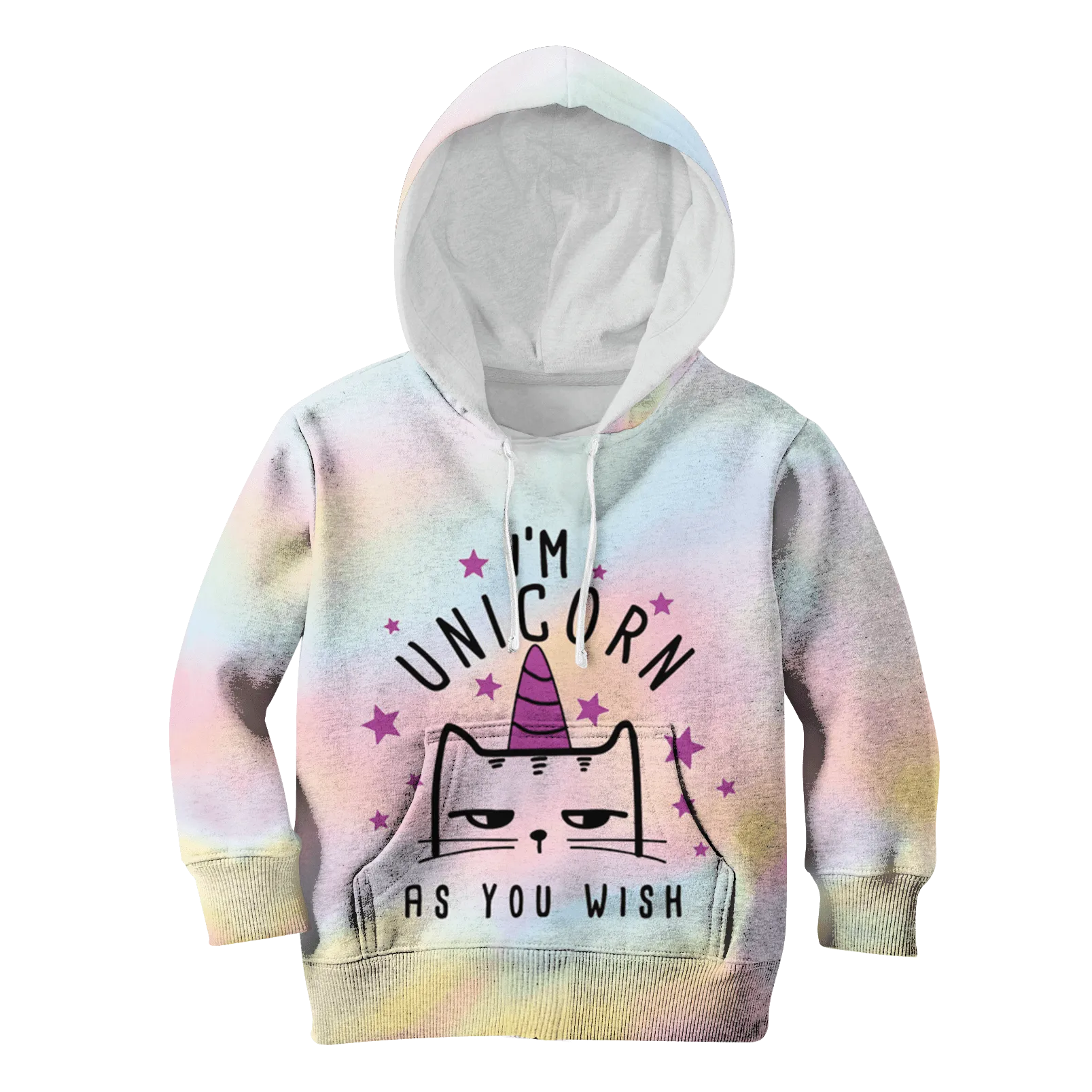 I'm Unicorn As You Wish Custom Cosplay Kid Hoodie